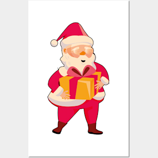 gift santa Posters and Art